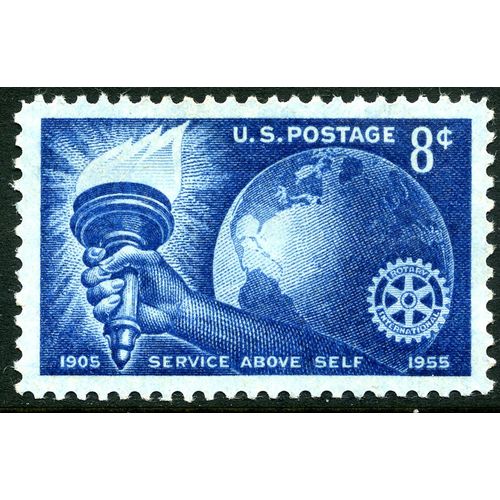 USA 1955 50th Anniversary of Rotary International, 8c Scott 1066 MNH