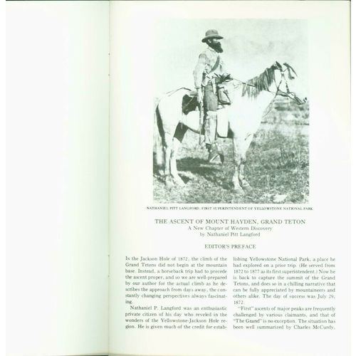 The Ascent of Mount Hayden, Grand Teton: 1872. Langford..1->29 lots of 10 copies