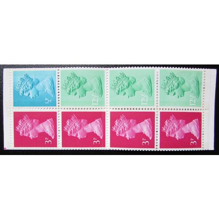 STAMP BOOKLET - 50p PAXTON'S TOWER (FEBRUARY 1982)