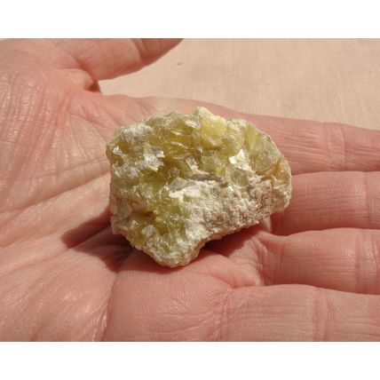 C Star Mica Crystal Stone Raw Rough 1.75 Inch 45mm Energy Work Gridding