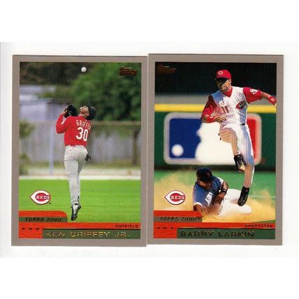 2000 Topps Cincinnati Reds team set with traded - 18 cards- Factory Set Fresh!