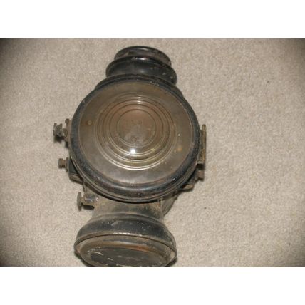 Dietz Champion Steel Automobile Driving Lamp Lantern Pat 1907