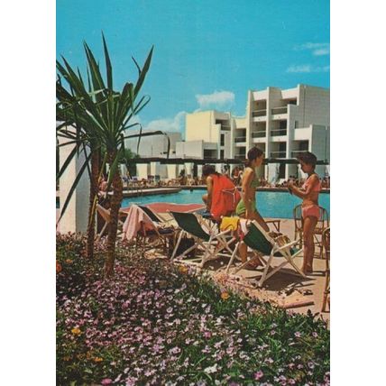 Maroc Holiday Club Swimming Pool Deck Chairs Postcard