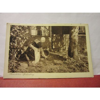 BUNSCHOTEN, SPAKENBURG, NETHERLANDS unused vintage postcard /