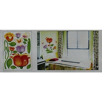 Tulips Designed, Perfumed, Removeable Wall Decals/Stickers