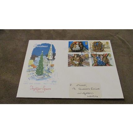 Philart 1974 GB FDC Cover - Christmas set