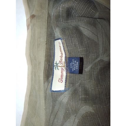 3 Shirts Tommy Bahama 2 Mens 2XL &1XL Green 100% Silk Button Up Hawaiian Pocket