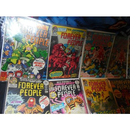 FOREVER PEOPLE FULL RUN! Darkseid! Deadman! Sandman! 1971! Worth $235.00! $175.
