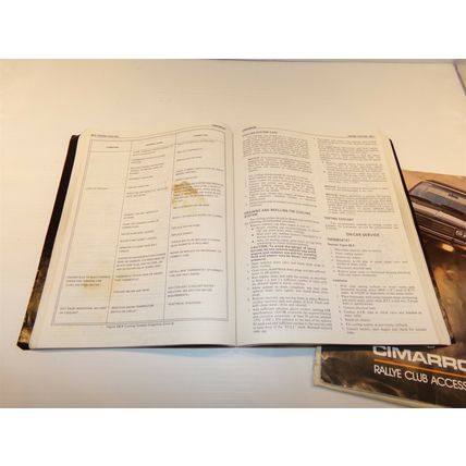 1983 Cadillac Cimarron Service Info Wiring Diagrams Rallye Club Accessories