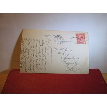 BRITANNIA PIER & CENTRAL BEACH, GREAT YARMOUTH, NORFOLK used postcard 1927 pm =