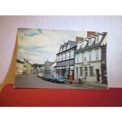 SYCAMORE STREET, NEWCASTLE EMLYN, CARMARTHENSHIRE, used postcard 1980 pm =