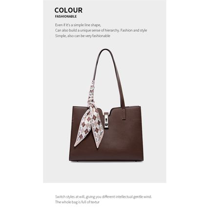 Women Genuine Leather Handbag Medium Top Handle Satchel Shoulder Bag Brown