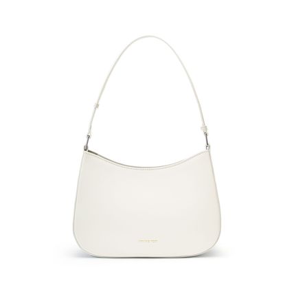 Real Leather Crossbody Handbags Purses Sling Crossover Shoulder Bag White