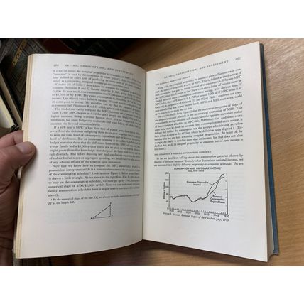 1953 "ECONOMICS AN INTRODUCTORY ANALYSIS" 1.3kg THICK HARDBACK BOOK (P7)