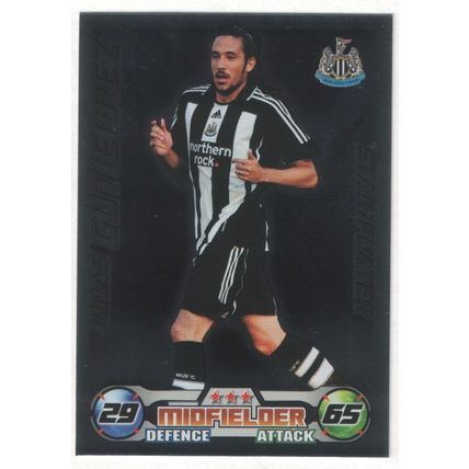 Match Attax 2008/2009 Jonas Gutierrez Newcastle United Star Player