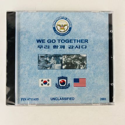 Department Of Defense We Go Together CD Unclassified PIN #711455 NEW SEALED