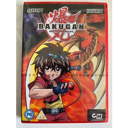 BAKUGAN BATTLE BRAWLERS SEASON 1 VOLUME 1 (UK DVD, 2009 - SEALED)