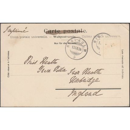 Rigi-Kaltbad und Pilatus, Luzern, 1904 - Photoglob AK