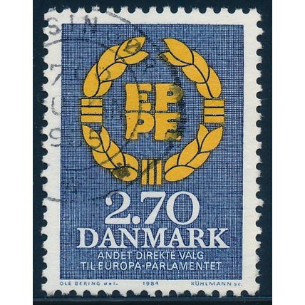 Denmark AFA 0753/Scott 753, 2.70kr European Parliament election, VF used stamp