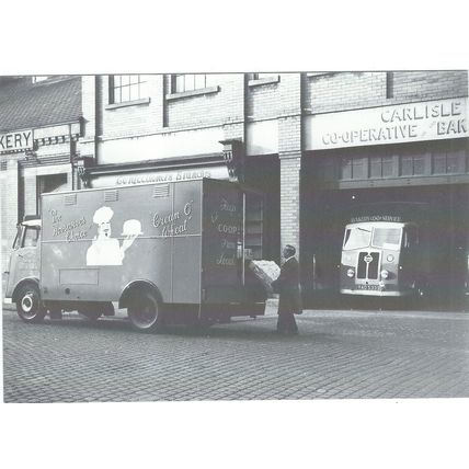 VANS ON THE ROAD CO-OP BAKERY SEDDON DIESEL DELIVERY VAN PUBL. 1994 UK POST FREE