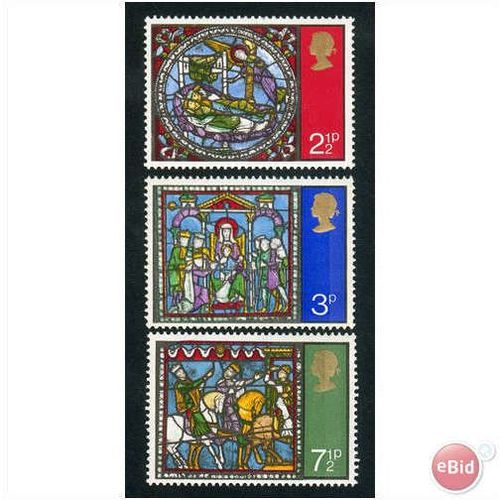 GB stamps 1971 - SG 894-896 - Christmas - MNH