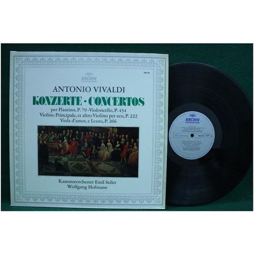 Hofmann/Seiler Chamber Orch. - Vivaldi Concertos - 198 318 - NM