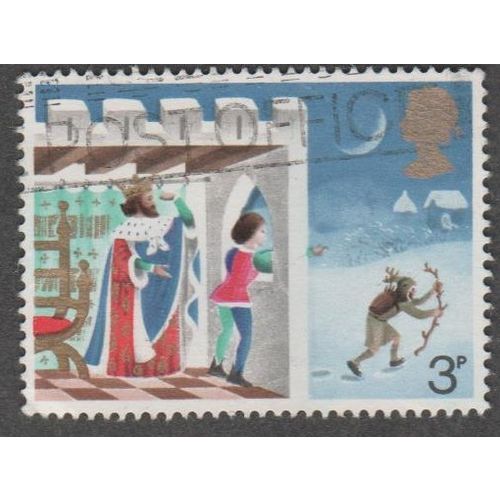 1973 Christmas. 3p Value. SG 944