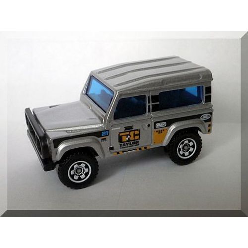 Matchbox - Land Rover 90: MBX Construction #48/120 (2017) *Silver Edition*