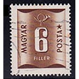 Hungary 1951 Postage Due 6f Used Stamp..