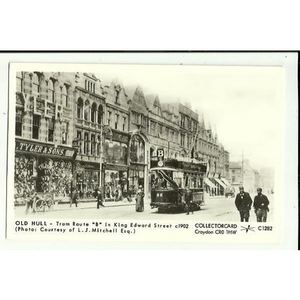 Yorkshire HULL King Edward Street Postcard (Collectorcard C1282)