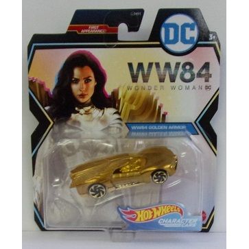 HOT WHEELS ' WONDER WOMAN ' GOLDEN ARMOR (2020)