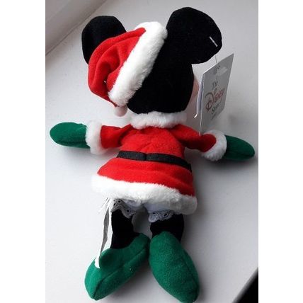 SANTA MINNIE, Plush/Beanie, Tagged, DISNEY