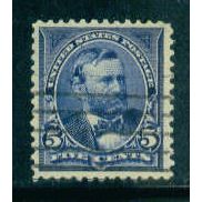 Used 281 5c Ulysses S. Grant Almost Very Fine M04712