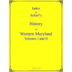 Index to the History of Western Maryland