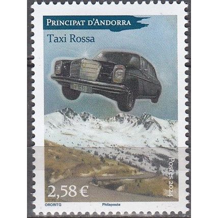 Andorre Français 2024 Le Taxi Rossa Neuf **