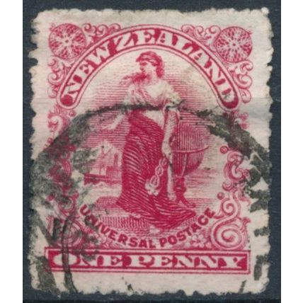 Penny Universal: Dot - New Zealand 1904 - F H - SG 349