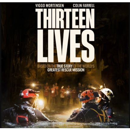 Thirteen Lives 2022 Original Movie New DVD with Slipcover Region Free