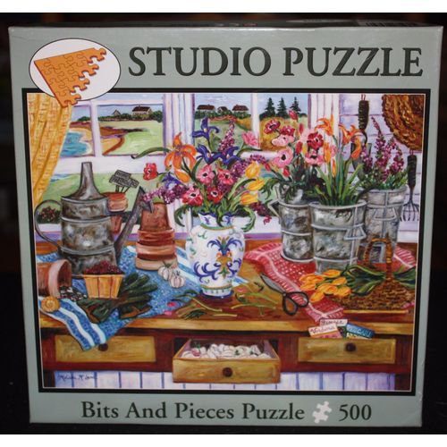 Bits & Pieces Potting Shed 500 Piece Puzzle - Complete
