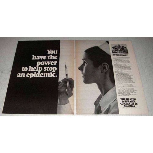 1979 The Health Insurance Companies in America Ad - Brainpower