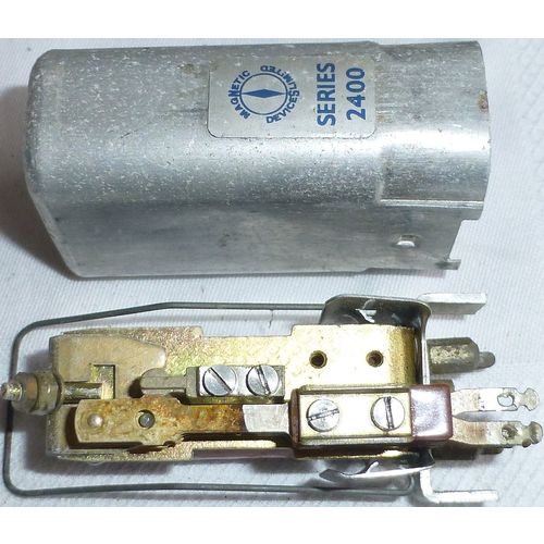 Relay metal case Magnetic Devices Ltd 1PDT 10A? Magnetic Devices 2400 series