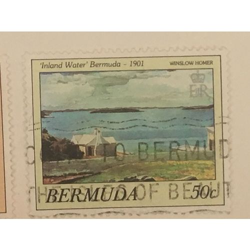 Bermuda QEII 1987 . 50c Inland Water 1901 Homer Used SG 542 Sc 517 stamp