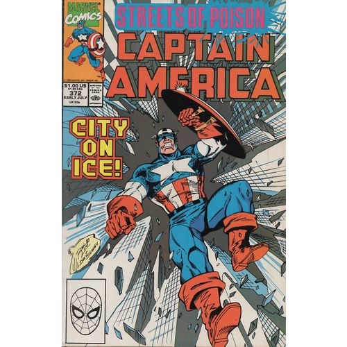Marvel Comics Captain America Issue # 372 VF Condition