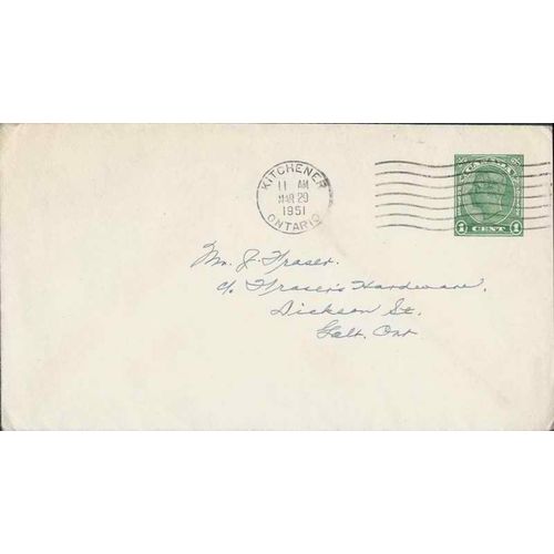 Canada #EN58 Postal Sta. USED 1951 George VI