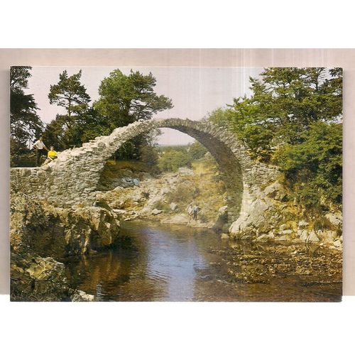 OLD BRIDGE CORRBRIDGE, INVERNESS-SHIRE SCOTLAND unused postcard J.Arthur Dixon =
