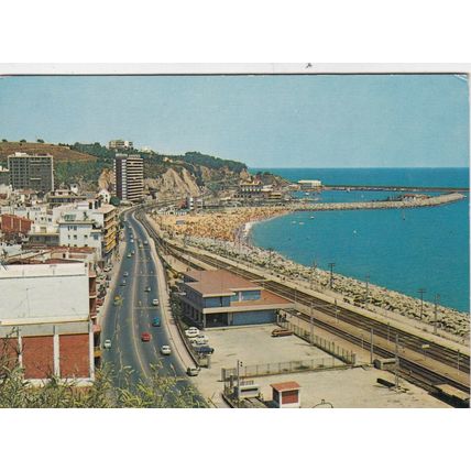Arenys de Mar Costa Dorado Spain Postcard unused VGC