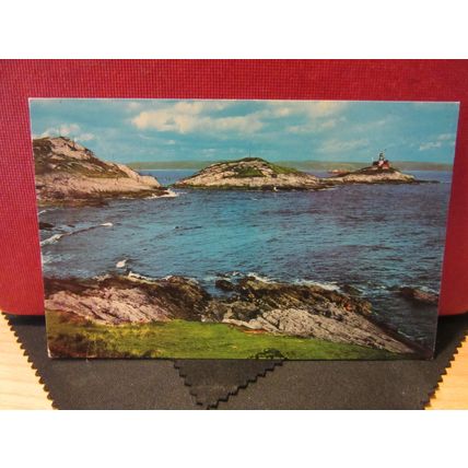 MUMBLES HEAD, SWANSEA, WALES. unused vintage postcard Colourmaster =