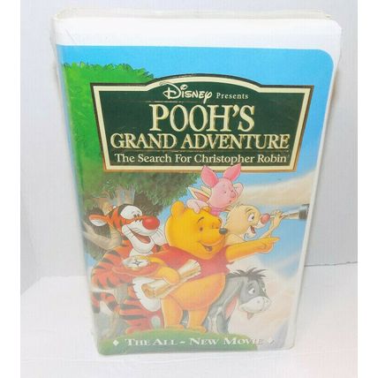 Pooh's Grand Adventure The Search For Christopher Robin VHS Tape New Sealed