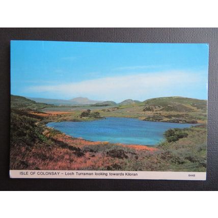 Isle of Colonsay, Loch Turraman looking towards Kiloran, Scotland Postcard