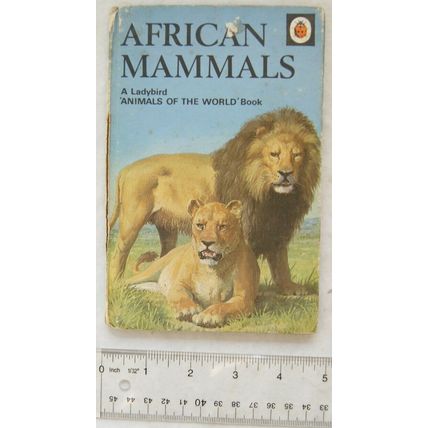 1969 Ladybird Animals of the World Series, African Mammals, Series 691