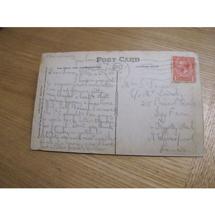 1918 fr Photochrom Postcard - Jews House, Lincoln